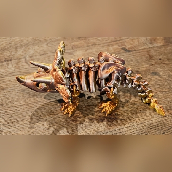 3D Printed Triceratops - Picture 5 of 5